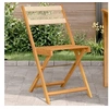 Image de Chaises de bistrot lot de 2 beige bois d acacia et corde