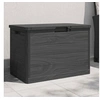 Image de Boîte à coussins d extérieur anthracite 77,5x44,5x53 cm PP