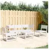 Image de 5-delige Loungeset massief grenenhout wit3216971