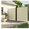Image de Auvent Latéral Rétractable, Brise-vue de Jardin, Ecran de Protection, Ecran de Balcon Terrasse Arrière-cour 4004760