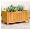 Image de Jardinière avec doublure 80x42x40 cm bois massif d acacia