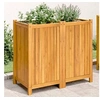 Image de Jardinière avec doublure 84x42x75 cm bois massif d acacia