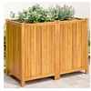 Image de Jardinière avec doublure 100x50x75 cm bois massif d acacia