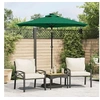 Image de Parasol deporte carre mat en acier toile en polyester 225 x 225