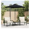 Image de Parasol deporte toile en polyester carre 225 x 225 mat en acier