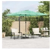 Image de Parasol droit toile en polyester mat en acier carre 290 x 290