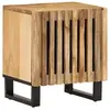 Image de Table de chevet 40x34x46 cm bois de manguier massif brut