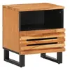 Image de Table de Chevet, Armoire de Lit avec Rangement, Table de Nuit, Meuble de Chambre à Coucher Maison Intérieur, Bois 377468