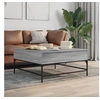 Image de Table Basse, Table d'Appoint avec Pieds Réglables, Bout de Canapé avec Compartiments, Moderne, Sonoma Gris Bois 3217067