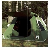 Image de Tente de camping à dôme 4 personnes vert libération rapide