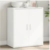 Image de Buffet blanc 60x31x70 cm bois d ingénierie