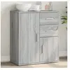 Image de Buffet, Armoire Latérale avec Tiroirs et Portes, Meuble de Rangement Salon Salle de Séjour Intérieur, Moderne, Sonoma 840483