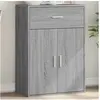 Image de Buffet sonoma gris 60x30x84 cm bois d'ingénierie, armoire de rangement, meuble d'entrée, meuble d'appoint 840497