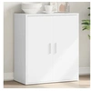 Image de Buffet, Armoire Latérale avec Etagère et Portes, Meuble de Rangement Salon Salle de Séjour Intérieur, Moderne, Blanc 840513