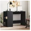 Image de Bureau noir 102x50x75 cm bois d ingénierie