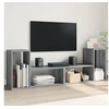 Image de Meubles TV 2 pcs sonoma gris 75x30x50 cm bois d ingénierie