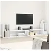 Image de Tv-meubelen 2 st 100x30x50 cm bewerkt hout wit840793