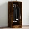 Image de Garde robe chêne fumé 48x41x102 cm bois d ingénierie