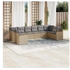 Image de Salon de Jardin avec Coussins 10 pcs, Canapés de Terrasse, Ensemble de Meubles de Patio, Mobilier d'Extérieur, 3226325