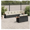 Image de Salon de jardin - - 8 pcs - Résine tressée - Housse amovible - Conception modulaire