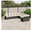 Image de Salon de Jardin avec Coussins 10 pcs, Sièges de Patio, Ensemble de Meubles, Mobilier de Terrasse Arrière-cour 3227190