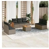 Image de Salon de Jardin avec Coussins 8 pcs, Canapés de Terrasse, Ensemble de Meubles de Patio, Mobilier d'Extérieur, Gris 3227565