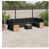 Image de Salon de jardin modulable resine tressee 12 personnes 11 pieces