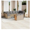 Image de Salon de jardin modulable rotin beige 13 pieces x 59 x 69 12 personnes