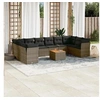Image de Salon de jardin modulable rotin 11 personnes 11 pieces