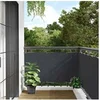 Image de Balkonscherm 400x75 cm PVC antracietkleurig4005373