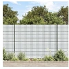 Image de Brises-vues de jardin 10 pcs gris clair 252,5x19 cm PVC, écran de jardin, écran de balcon, écran d'intimité 4005544