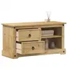 Image de Meuble TV Corona 100x40x52 cm bois de pin massif