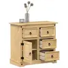 Image de Buffet Corona 80x40x75 cm bois massif de pin4005679