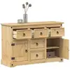 Image de Buffet Corona 112x40x75 cm bois massif de pin