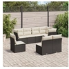 Image de Salon de Jardin avec Coussins 8 pcs, Canapés avec Pieds Réglables, Ensemble de Meubles d'Extérieur Patio Terrasse, 3249595