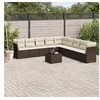 Image de Salon de jardin modulable resine tressee marron 10 pieces x 289 x 69 9 personnes