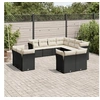 Image de Salon de Jardin avec Coussins 14 pcs, Canapés de Terrasse, Ensemble de Meubles de Patio, Mobilier d'Extérieur, Gris 3258896