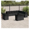 Image de Salon de Jardin avec Coussins 14 pcs, Canapés avec Pieds Réglables, Ensemble de Meubles d'Extérieur Patio Terrasse, 3250240