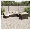 Image de Salon de Jardin avec Coussins 11 pcs, Canapés avec Pieds Réglables, Ensemble de Meubles d'Extérieur Patio Terrasse, 3250452