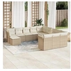 Image de Salon de Jardin avec Coussins 12 pcs, Canapés avec Pieds Réglables, Ensemble de Meubles d'Extérieur Patio Terrasse, 3250467