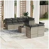 Image de Salon de Jardin avec Coussins 8 pcs, Canapés avec Pieds Réglables, Ensemble de Meubles d'Extérieur Patio Terrasse, 3217302