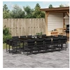 Image de Salon de jardin modulable resine tressee marron 12 personnes 62 x 62 x 69 cm 12 pieces