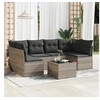 Image de Salon de Jardin avec Coussins 7 pcs, Canapés avec Pieds Réglables, Ensemble de Meubles d'Extérieur Patio Terrasse, 3217402