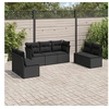 Image de Salon de jardin modulable 7 pieces resine tressee 62.0 x 62 x 69 cm