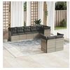 Image de Salon de Jardin avec Coussins 8 pcs, Canapés avec Pieds Réglables, Ensemble de Meubles d'Extérieur Patio Terrasse, 3217912