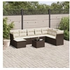 Image de Salon de jardin modulable GENERIQUE resine tressee 8 personnes 55 x 62 x 69 cm 9 pieces