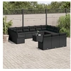 Image de Salon de Jardin avec Coussins 11 pcs, Canapés de Terrasse, Ensemble de Meubles de Patio, Mobilier d'Extérieur, Gris 3272831