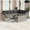 Image de Bois de Pin Massif Salon de Jardin 10 pcs avec Coussins Mobilier de Patio Meubles d'Extérieur Mobilier de Jardin 3096999