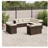 Image de Ensemble à Manger de Jardin avec Coussins 11 pcs, Table et Chaises à Dossier Rabattable, Meubles d'Extérieur Patio 3210578