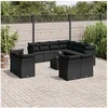 Image de Ensemble à Manger de Jardin avec Coussins 13 pcs, Table et Chaises à Dossier Rabattable, Meubles d'Extérieur Patio 3211304